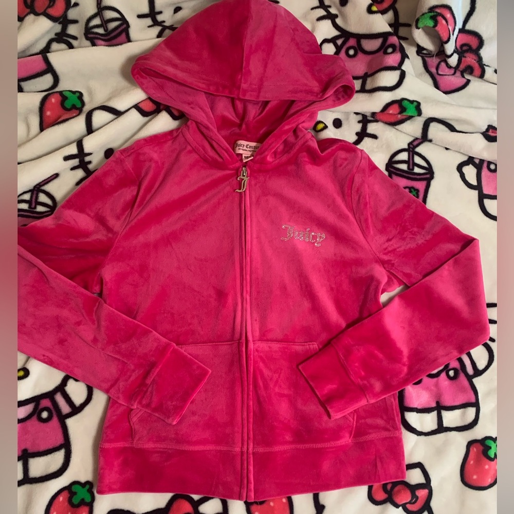 Juicy Couture Pink Velour Hoodie